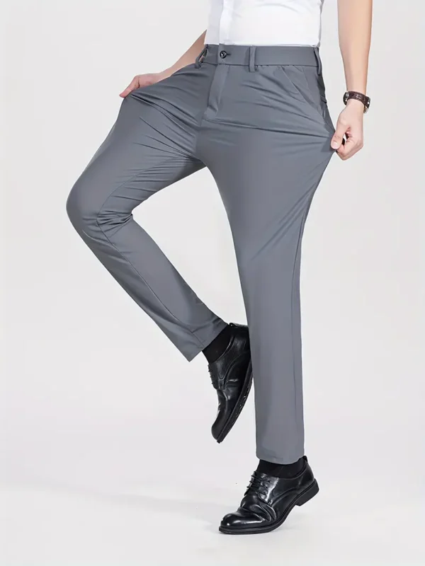 Men's Stretch Dress Pants - Comfortable - Image 7